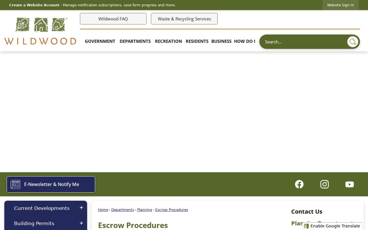 Wildwood criminal records municipal court page